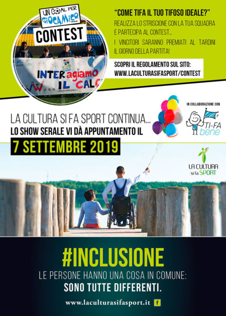 LA CULTURA si fa SPORT 2019 -Un Goal per Giocamico 2019